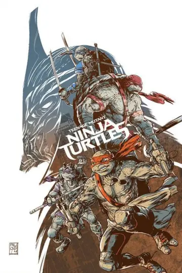 Plakat do filmu "Wojownicze Żółwie Ninja" #587824