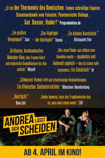 Plakat do filmu "Andrea lässt sich scheiden" #443291