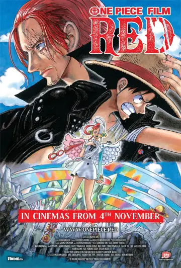 Plakat do filmu "One Piece Film Red" #10140