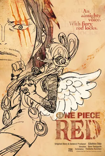 Plakat do filmu "One Piece Film Red" #172918