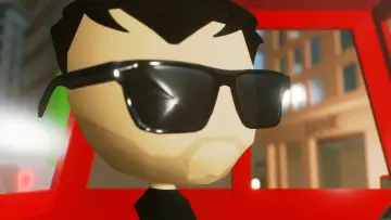 Zasłona do filmu "Baby Driver Cartoon - Bellbottoms" #886037
