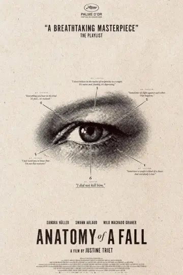 Plakat do filmu "Anatomia upadku" #805741