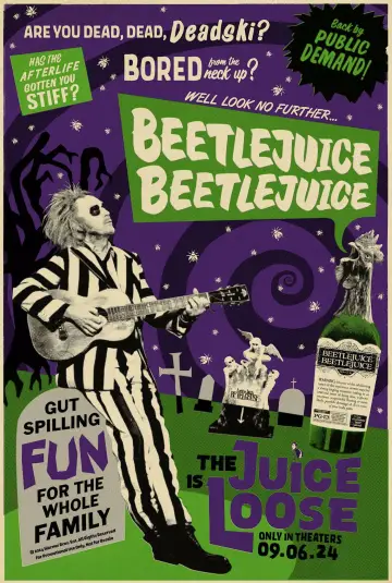 Plakat do filmu "Beetlejuice Beetlejuice" #566296