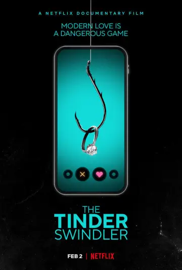 Plakat do filmu "Oszust z Tindera" #126864
