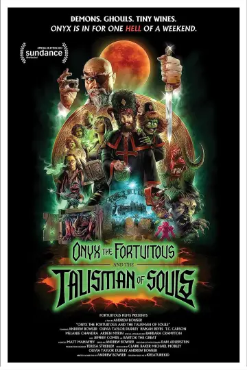 Plakat do filmu "Onyx the Fortuitous and the Talisman of Souls" #1070886