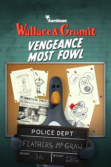 Plakat do filmu "Wallace i Gromit: Zemsta pingwina" #610014