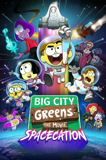 Plakat do filmu "Greenowie w wielkim mieście: Kosmiczne wakacje - film" #865737