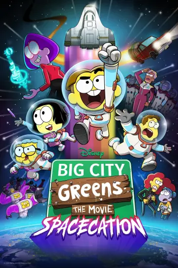 Plakat do filmu "Greenowie w wielkim mieście: Kosmiczne wakacje - film" #865739