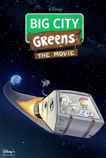 Plakat do filmu "Greenowie w wielkim mieście: Kosmiczne wakacje - film" #865742