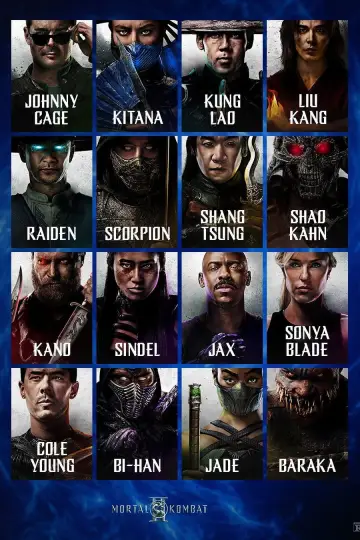 Plakat do filmu "Mortal Kombat II" #813578