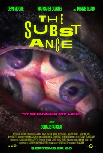 Plakat do filmu "Substancja" #1178068