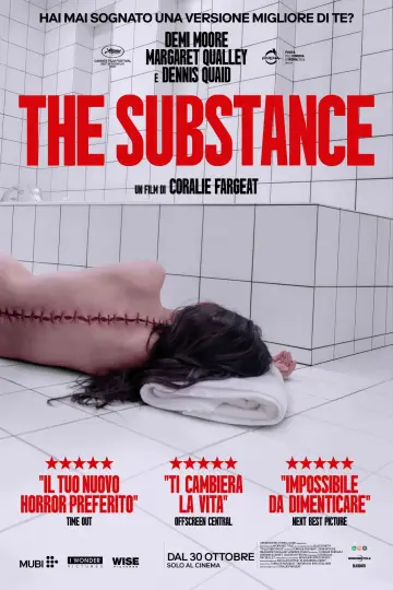 Plakat do filmu "Substancja" #1206361