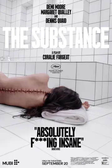 Plakat do filmu "Substancja" #531475