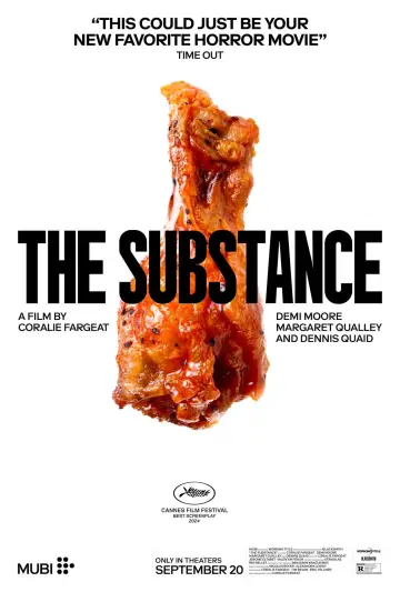 Plakat do filmu "Substancja" #531551