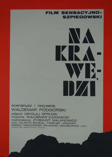 Na krawędzi plakat