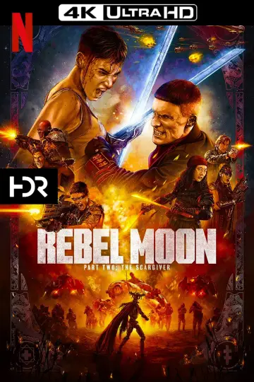 Plakat do filmu "Rebel Moon – część 2: Zadająca rany" #594208