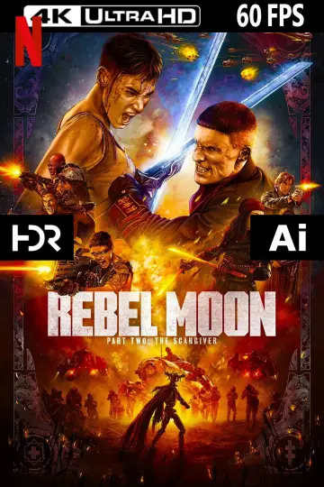 Plakat do filmu "Rebel Moon – część 2: Zadająca rany" #594238