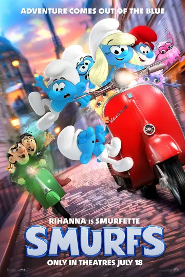 Plakat do filmu "Smerfy. Wielki film" #564720