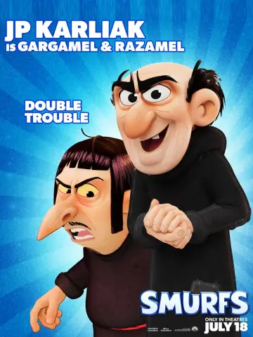 Plakat do filmu "Smerfy. Wielki film" #564737