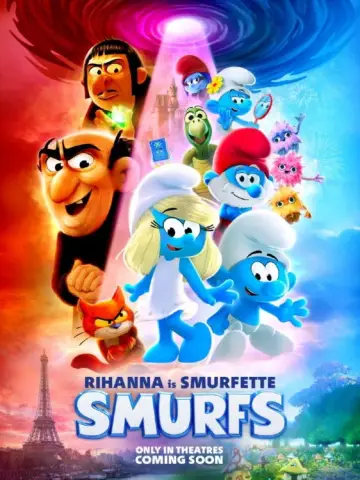 Plakat do filmu "Smerfy. Wielki film" #564762