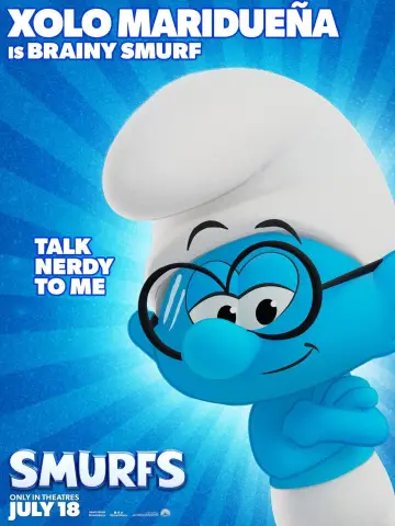 Plakat do filmu "Smerfy. Wielki film" #564818