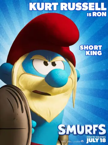 Plakat do filmu "Smerfy. Wielki film" #564829