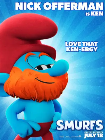 Plakat do filmu "Smerfy. Wielki film" #564832