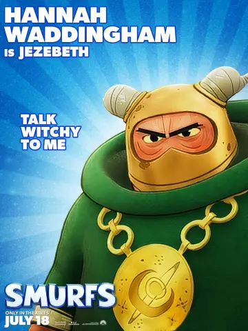 Plakat do filmu "Smerfy. Wielki film" #564836