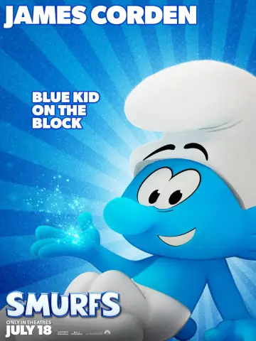 Plakat do filmu "Smerfy. Wielki film" #564840