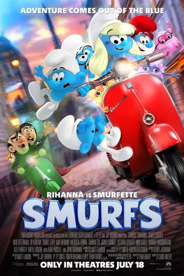 Plakat do filmu "Smerfy. Wielki film" #564857