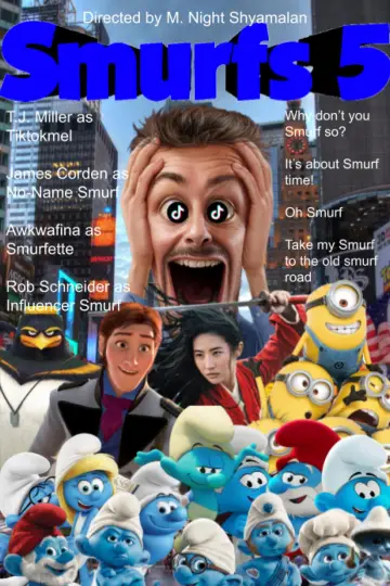 Plakat do filmu "Smerfy. Wielki film" #799677