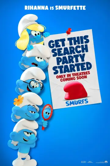 Plakat do filmu "Smerfy. Wielki film" #914554