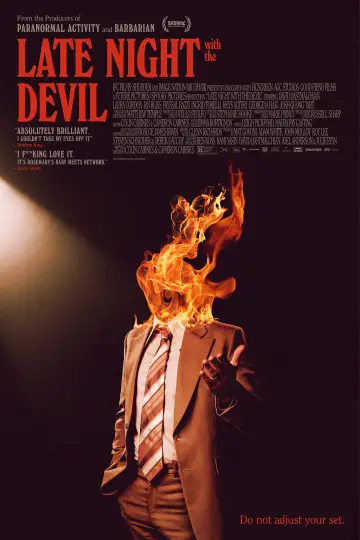 Plakat do filmu "Późna noc z diabłem" #583348
