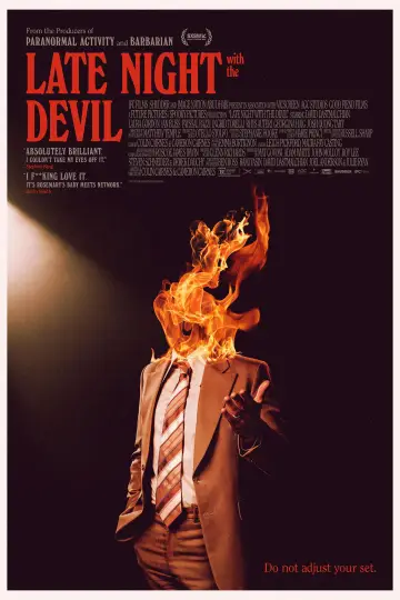 Plakat do filmu "Późna noc z diabłem" #583351