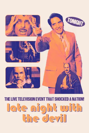 Plakat do filmu "Późna noc z diabłem" #583354