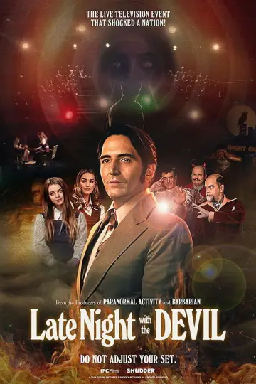 Plakat do filmu "Późna noc z diabłem" #583376