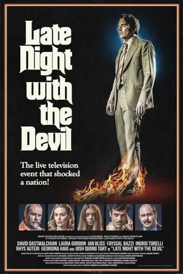 Plakat do filmu "Późna noc z diabłem" #583378