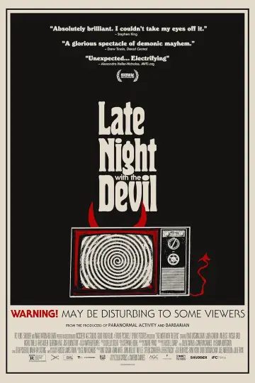 Plakat do filmu "Późna noc z diabłem" #583415