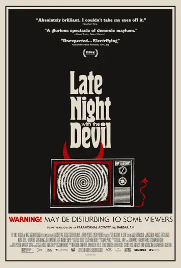 Plakat do filmu "Późna noc z diabłem" #583431