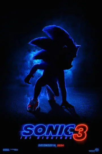 Plakat do filmu "Sonic 3. Szybki jak błyskawica" #314011