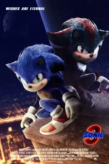 Plakat do filmu "Sonic 3. Szybki jak błyskawica" #473684