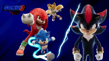 Zasłona do filmu "Sonic 3. Szybki jak błyskawica" #551635