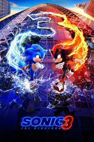 Plakat do filmu "Sonic 3. Szybki jak błyskawica" #551891