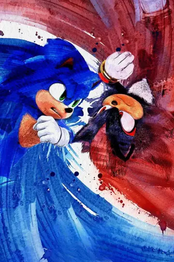 Plakat do filmu "Sonic 3. Szybki jak błyskawica" #551949