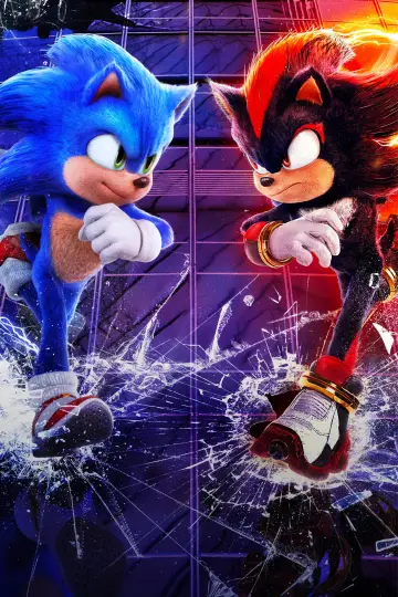 Plakat do filmu "Sonic 3. Szybki jak błyskawica" #551954