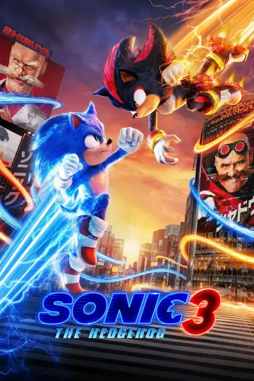 Plakat do filmu "Sonic 3. Szybki jak błyskawica" #551966