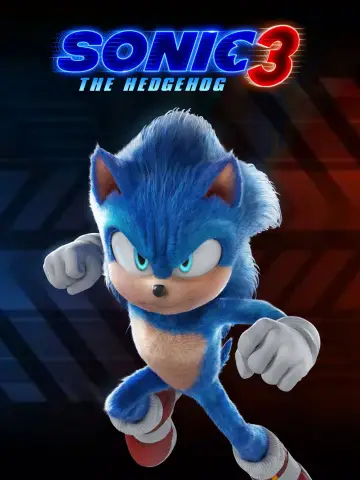 Plakat do filmu "Sonic 3. Szybki jak błyskawica" #551973