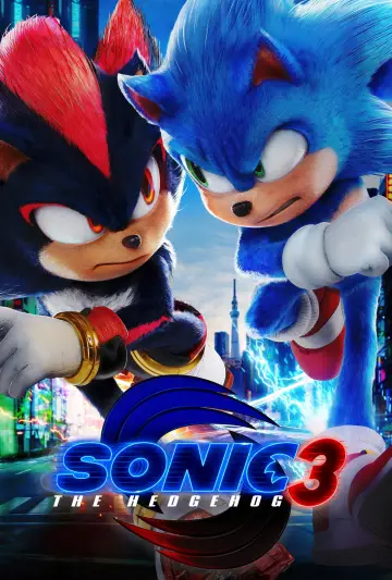 Plakat do filmu "Sonic 3. Szybki jak błyskawica" #551981