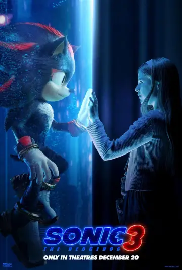 Plakat do filmu "Sonic 3. Szybki jak błyskawica" #551983