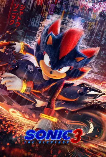 Plakat do filmu "Sonic 3. Szybki jak błyskawica" #551986